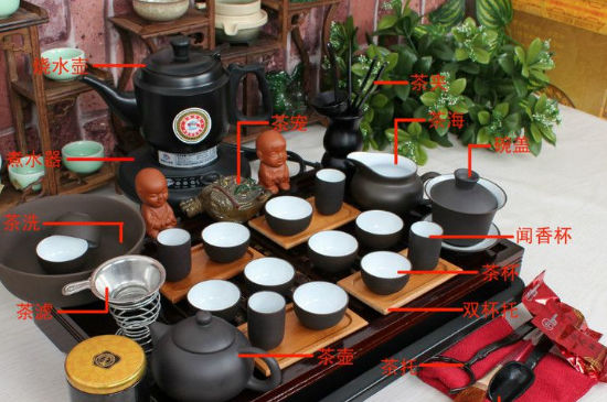功夫茶具28件的名稱，功夫<a href=http://m.hougheng.com/chaju/ target=_blank class=infotextkey>茶具套裝</a>介紹